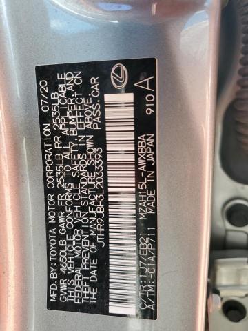 Photo 11 VIN: JTHR9JBH3L2033393 - LEXUS UX 250H 