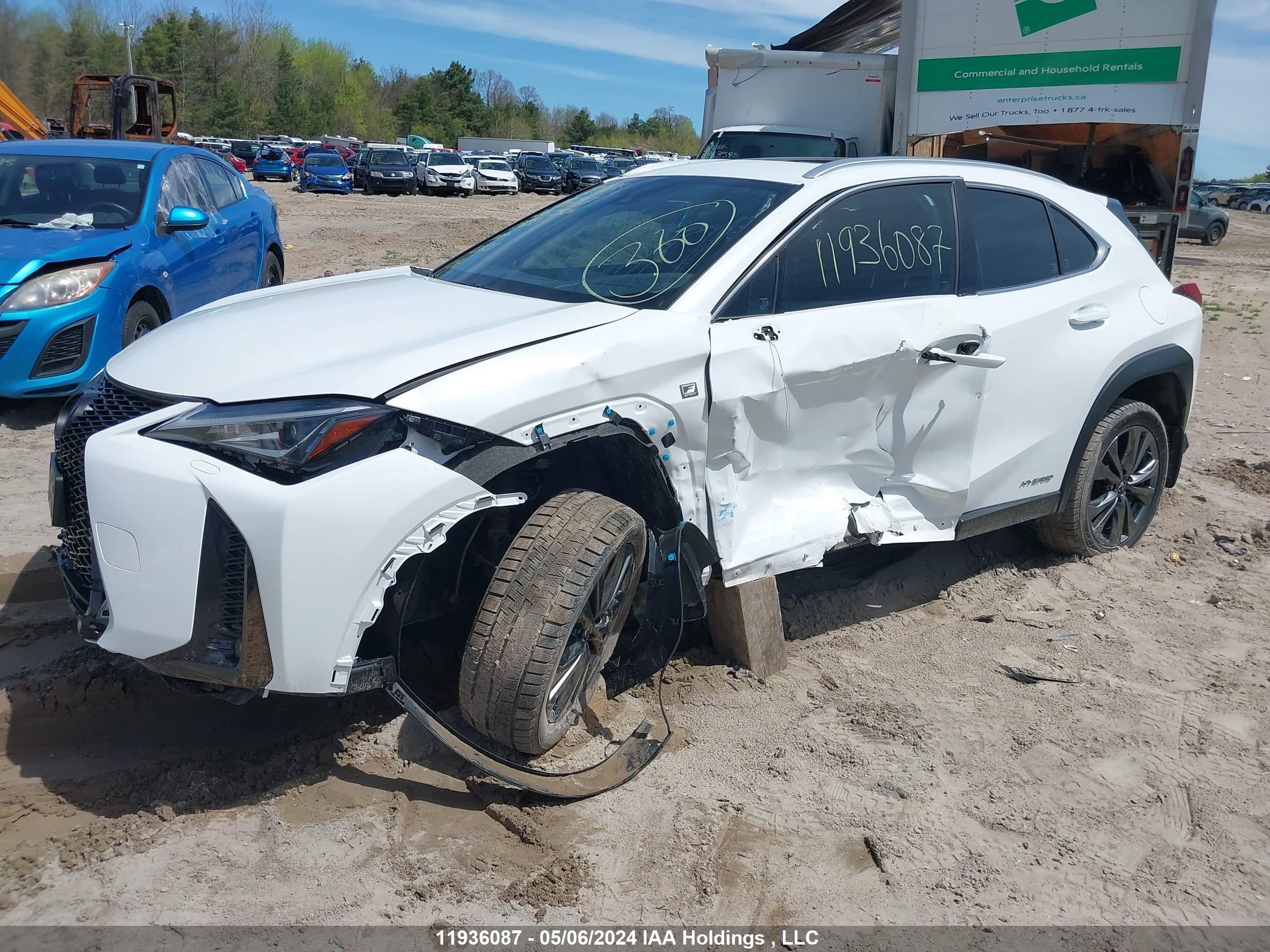 Photo 1 VIN: JTHR9JBH3M2036893 - LEXUS UX 