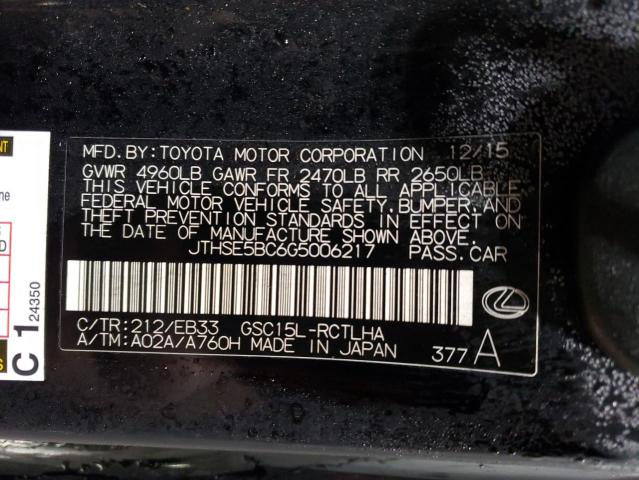 Photo 11 VIN: JTHSE5BC6G5006217 - LEXUS RX350 