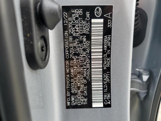 Photo 11 VIN: JTHX6JBH2P2146192 - LEXUS UX 250H BA 