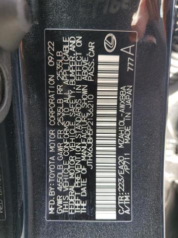 Photo 11 VIN: JTHX6JBH5P2136210 - LEXUS UX 250H BA 