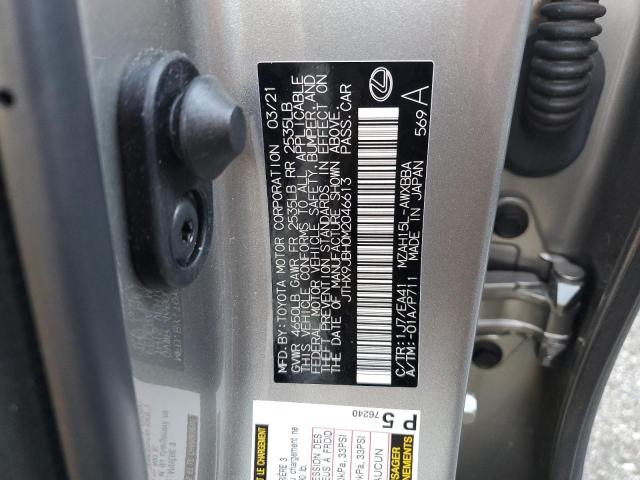 Photo 11 VIN: JTHX9JBH0M2046613 - LEXUS UX 250H 