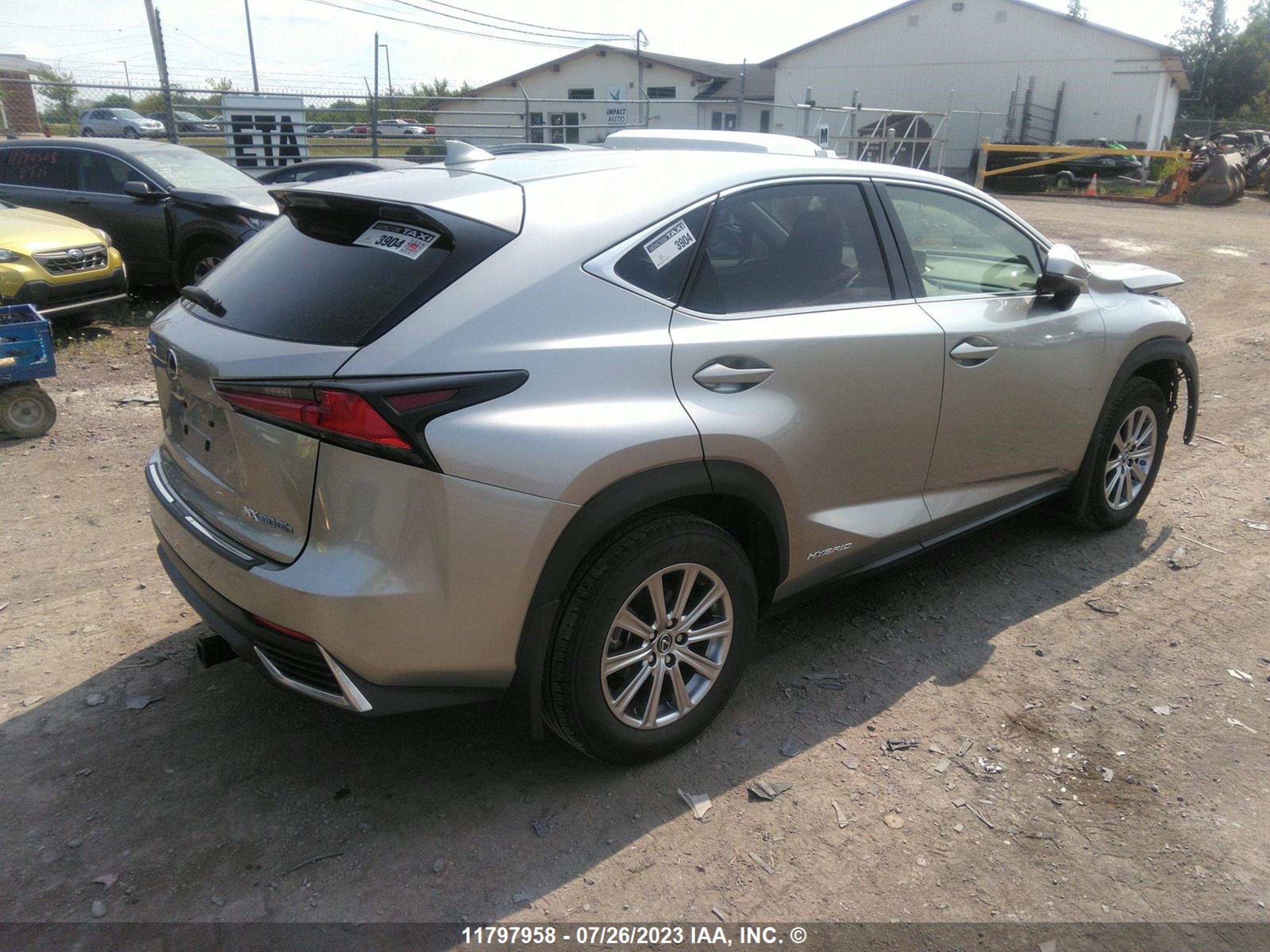 Photo 3 VIN: JTJAJRDZ3L2142394 - LEXUS NX 