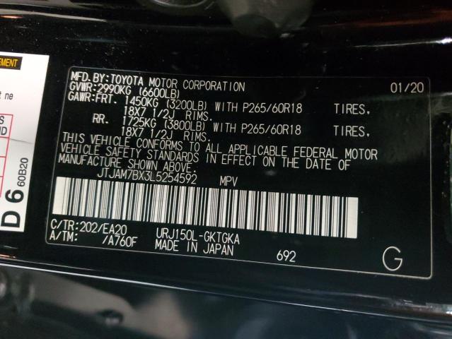 Photo 11 VIN: JTJAM7BX3L5254592 - LEXUS GX 