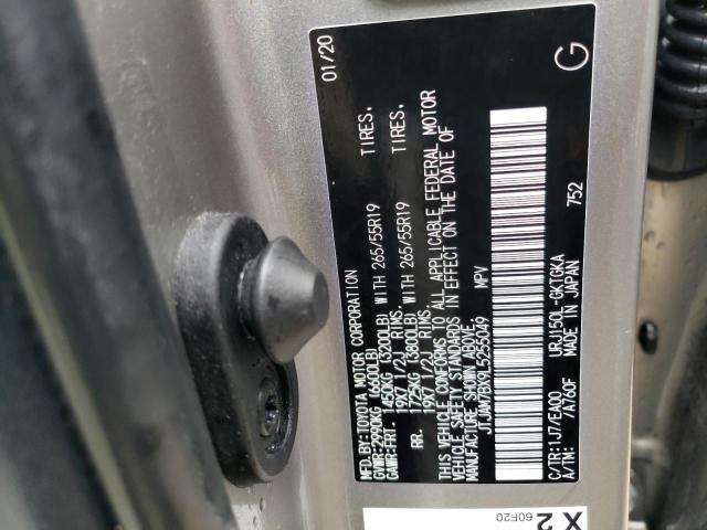 Photo 9 VIN: JTJAM7BX9L5255049 - LEXUS GX 460 PRE 