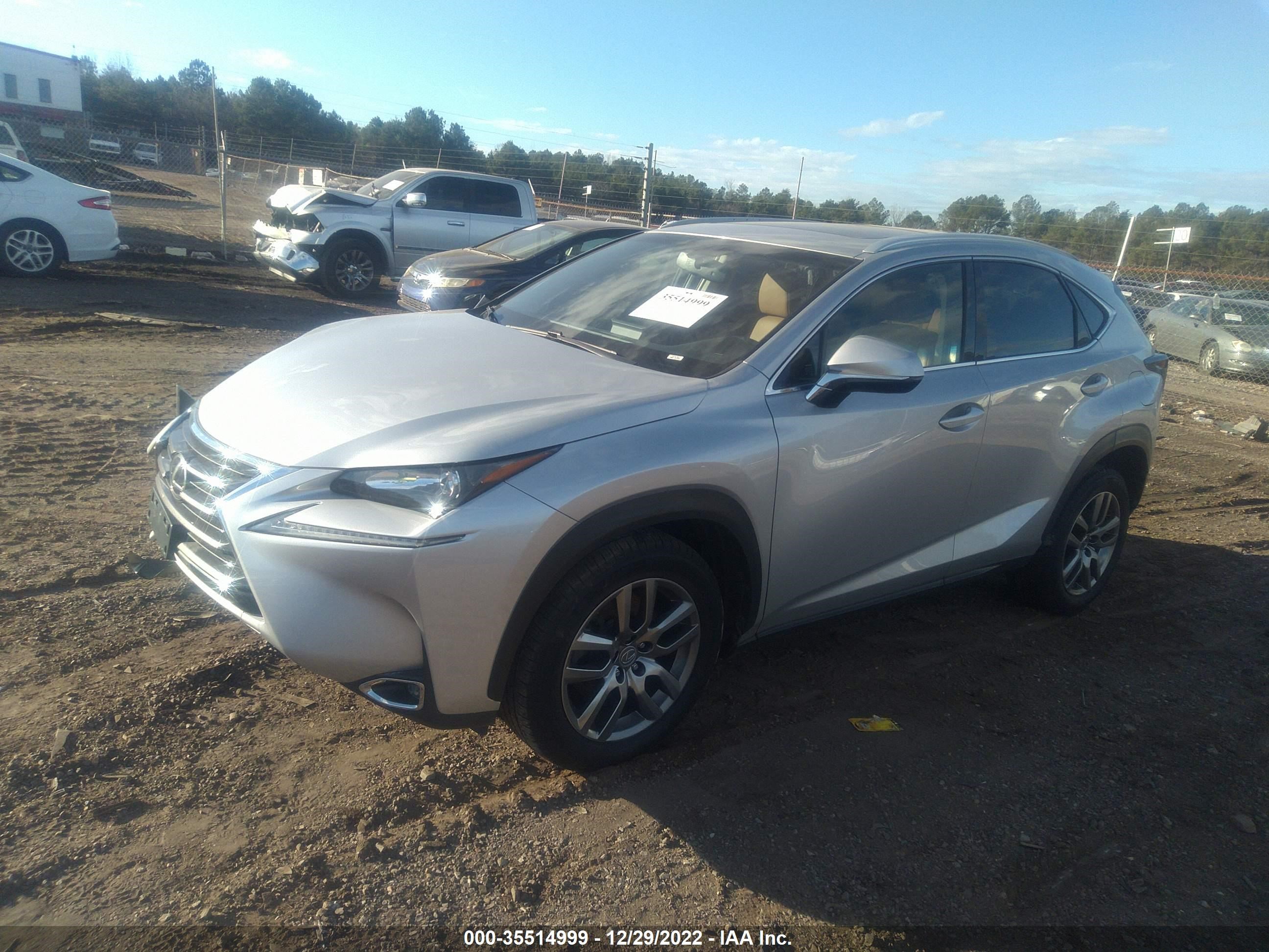 Photo 1 VIN: JTJBARBZ0F2000189 - LEXUS NX 