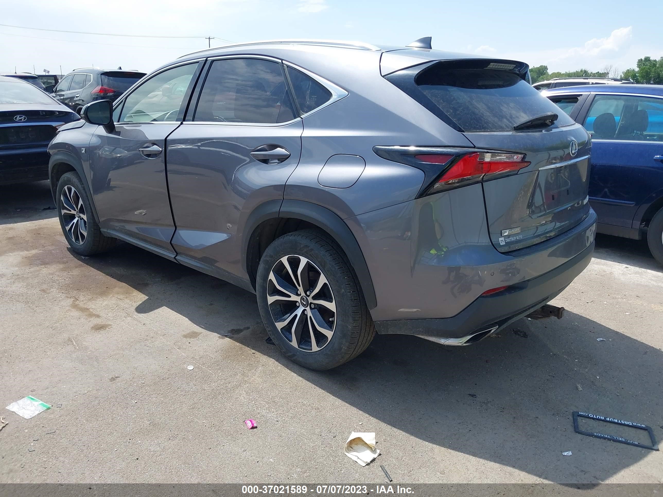 Photo 2 VIN: JTJBARBZ2F2029273 - LEXUS NX 