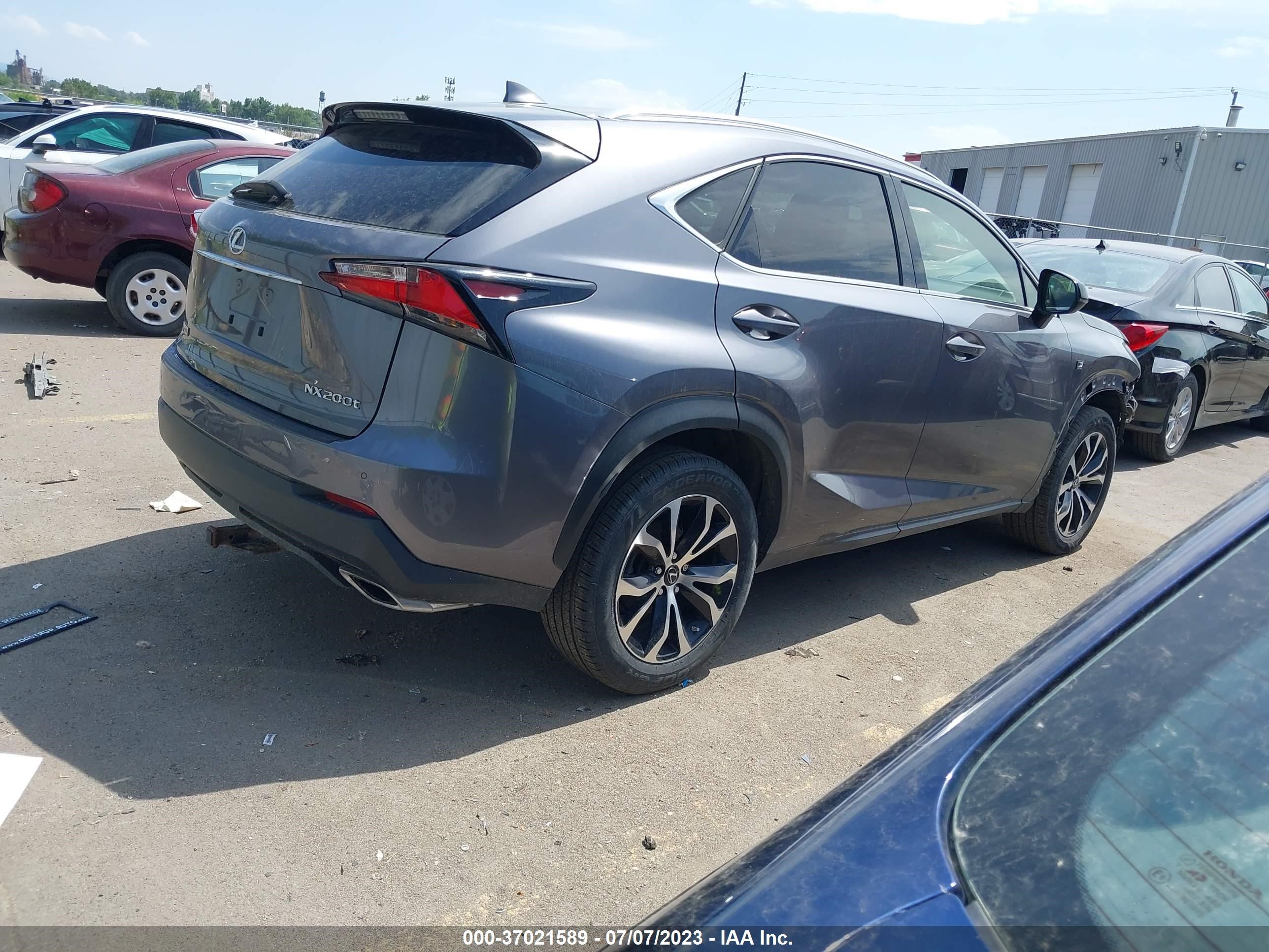 Photo 3 VIN: JTJBARBZ2F2029273 - LEXUS NX 