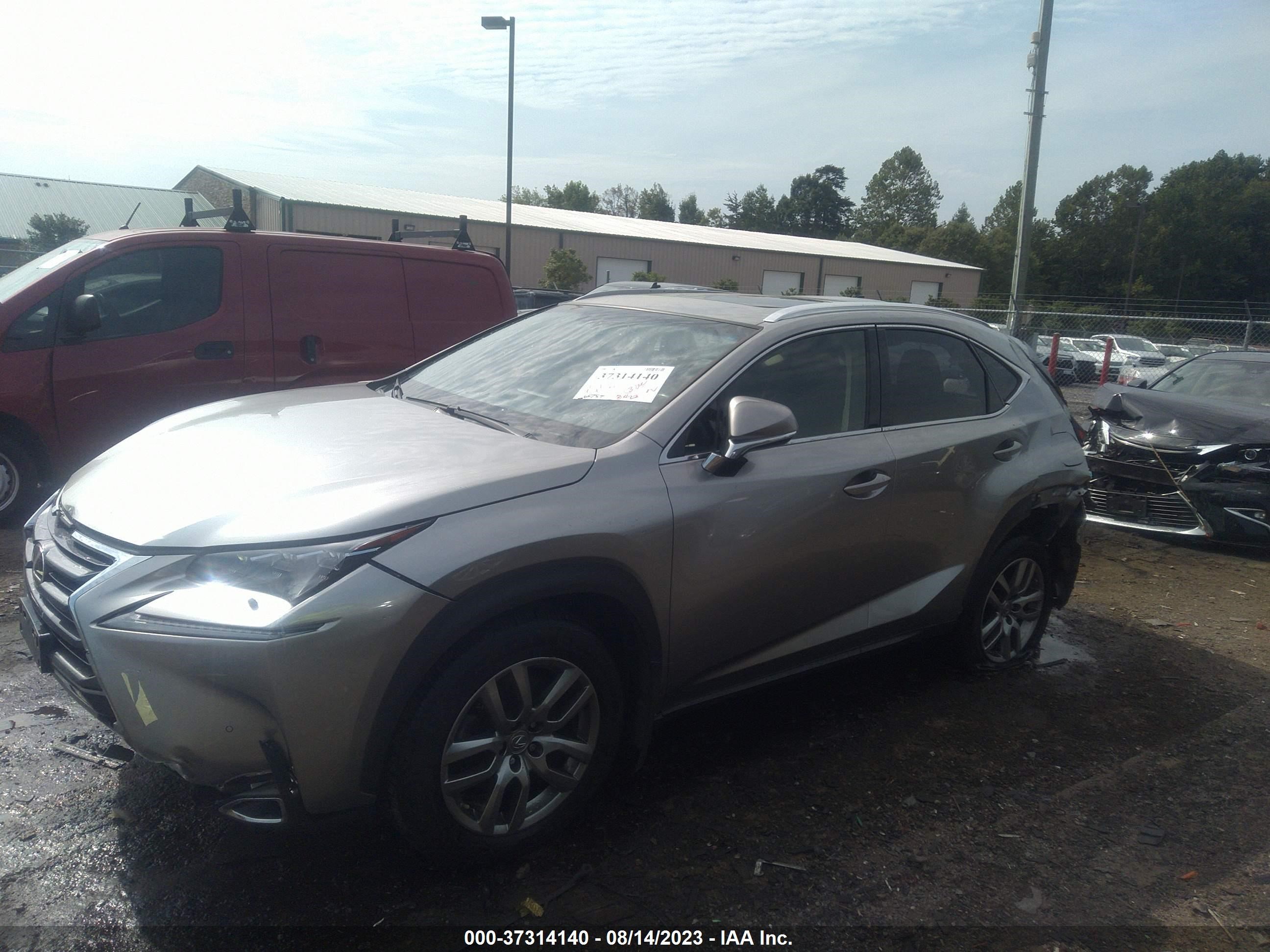 Photo 1 VIN: JTJBARBZ5G2074421 - LEXUS NX 