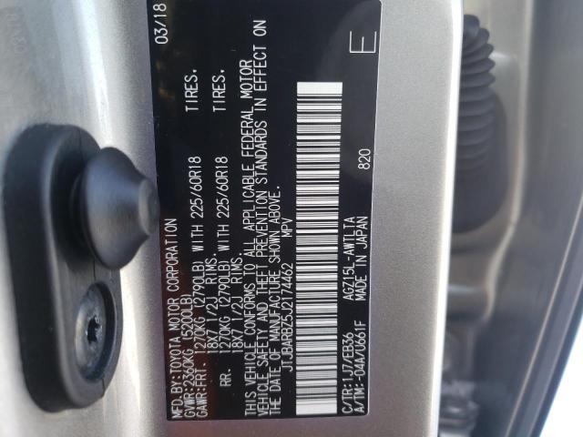 Photo 9 VIN: JTJBARBZ5J2174462 - LEXUS NX 300 BAS 