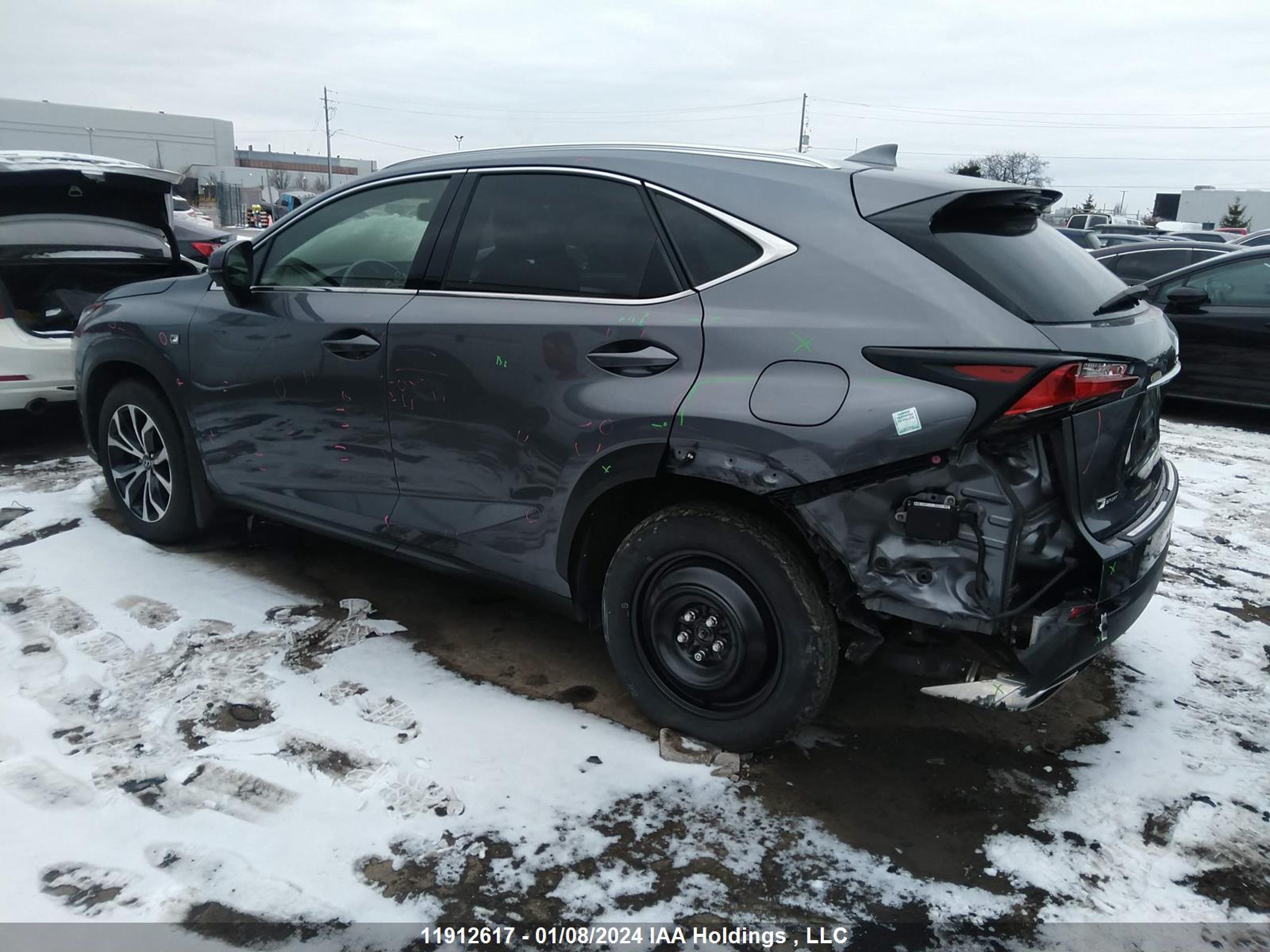 Photo 2 VIN: JTJBARBZ6G2051195 - LEXUS NX 