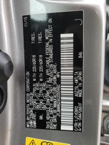 Photo 12 VIN: JTJBARBZ6G2055960 - LEXUS NX 