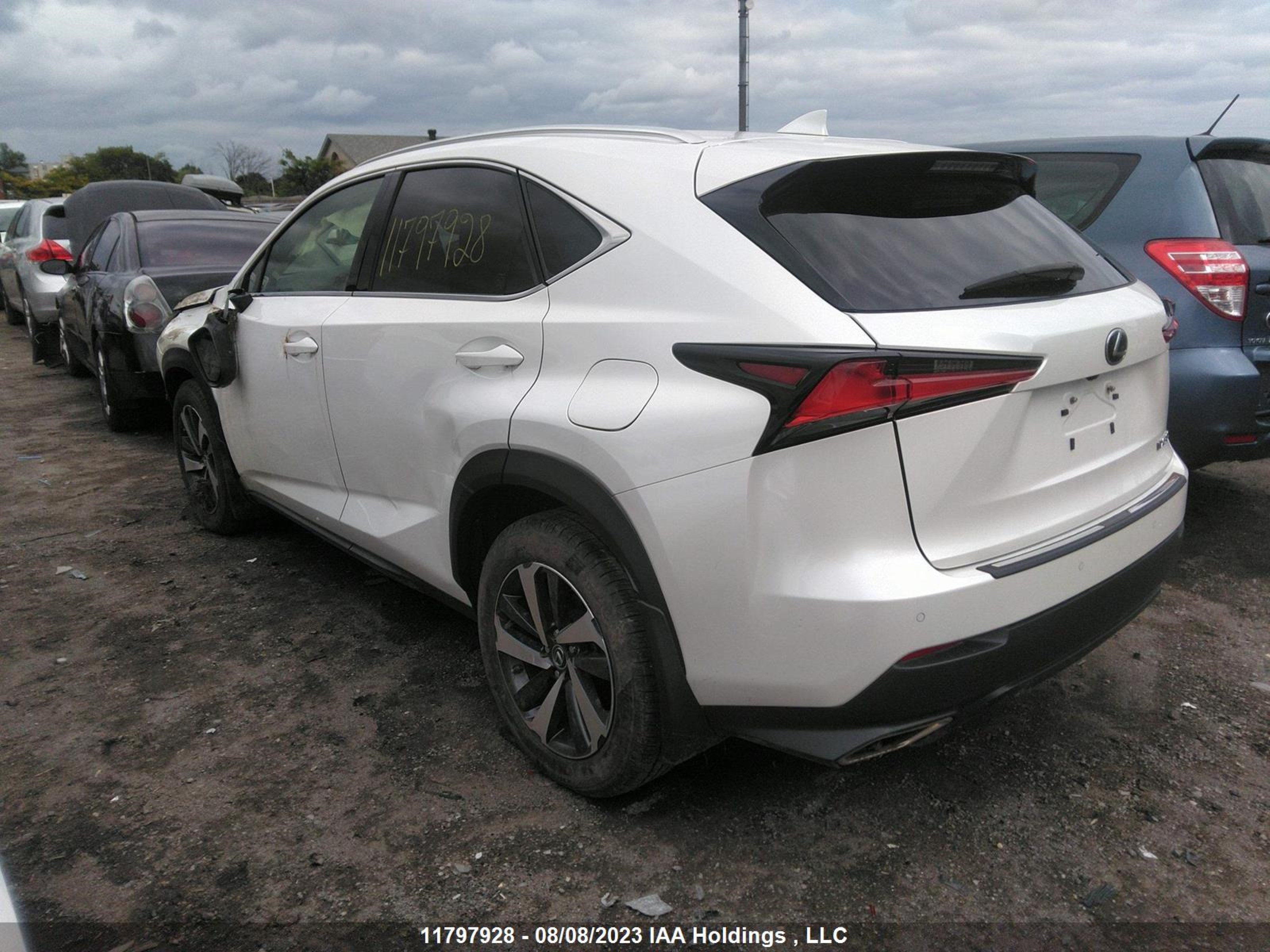 Photo 2 VIN: JTJBARBZ6K2205865 - LEXUS NX 