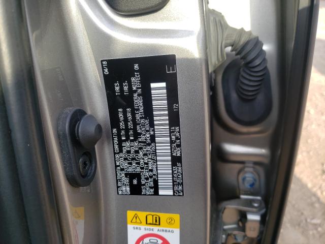 Photo 9 VIN: JTJBARBZ7J2177606 - LEXUS NX 300 BAS 