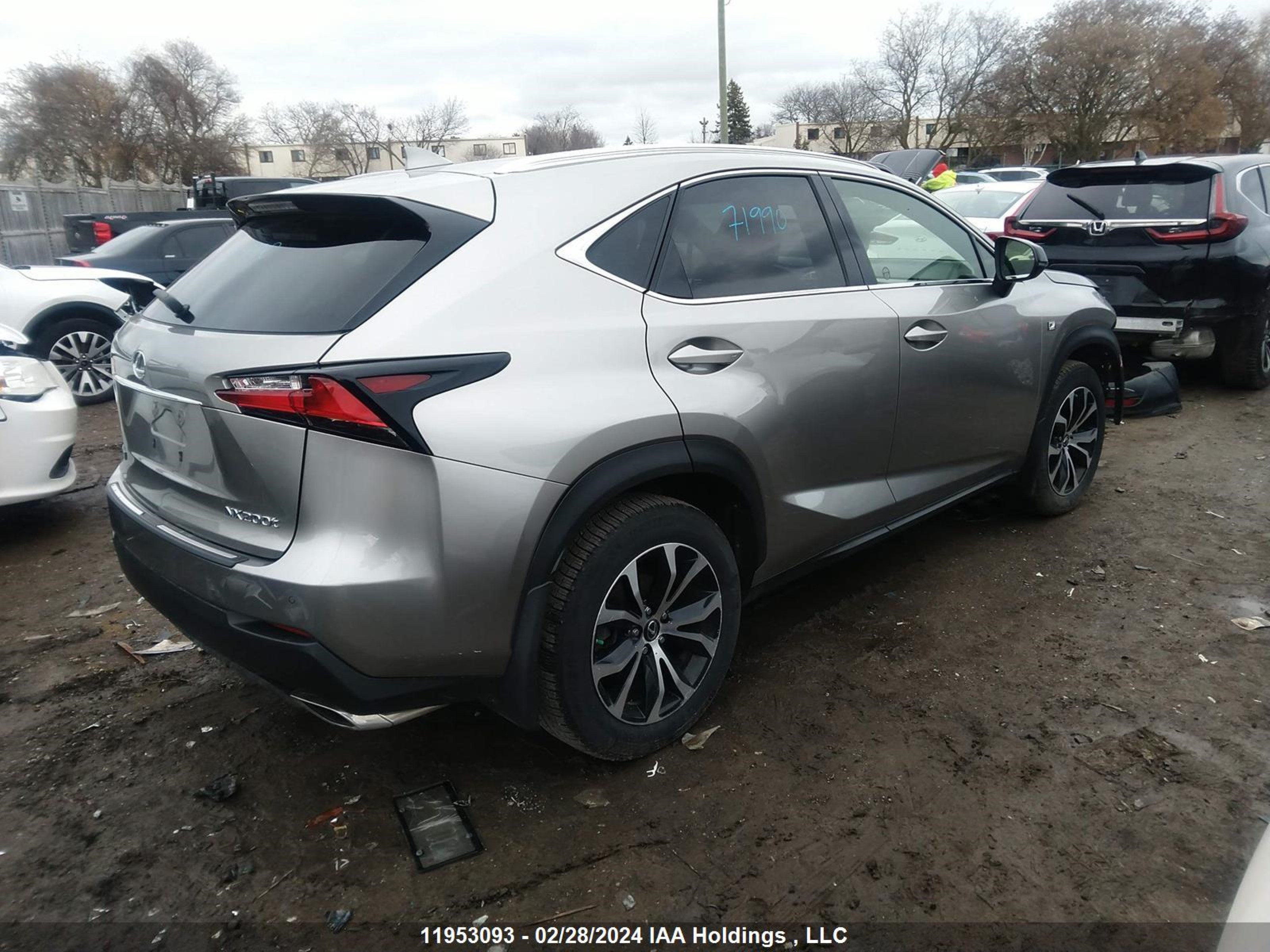 Photo 3 VIN: JTJBARBZ8G2050663 - LEXUS NX 