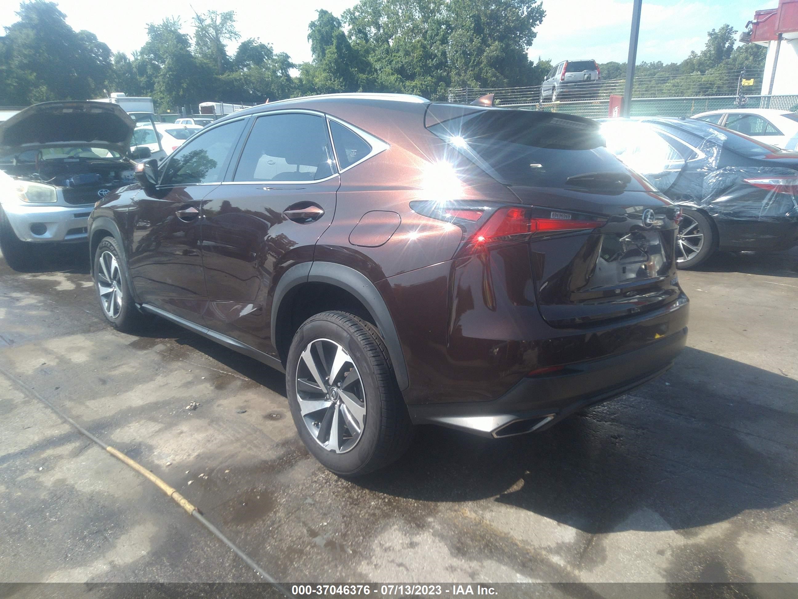 Photo 2 VIN: JTJBARBZ8K2201297 - LEXUS NX 