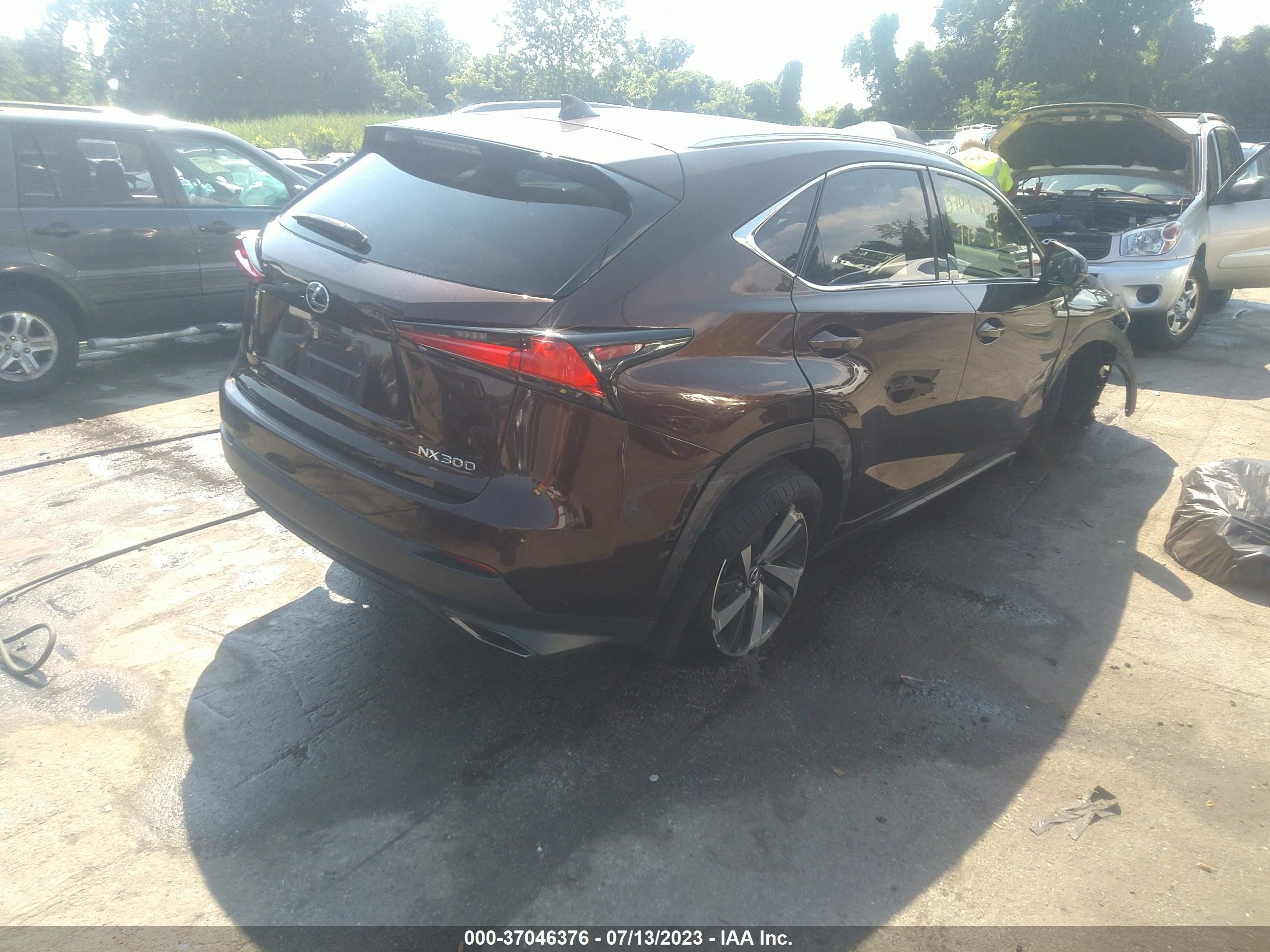 Photo 3 VIN: JTJBARBZ8K2201297 - LEXUS NX 