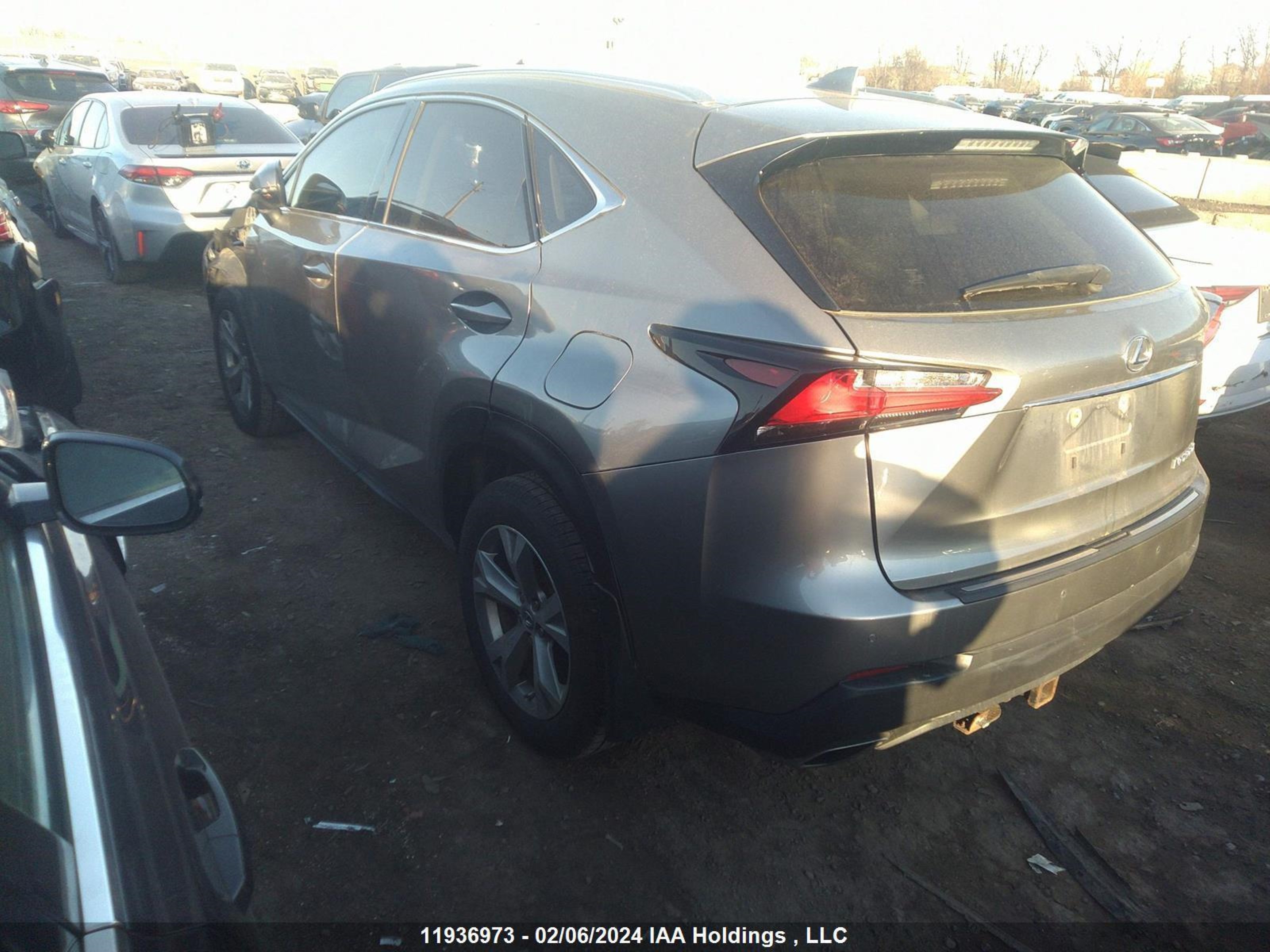 Photo 2 VIN: JTJBARBZ9F2034793 - LEXUS NX 