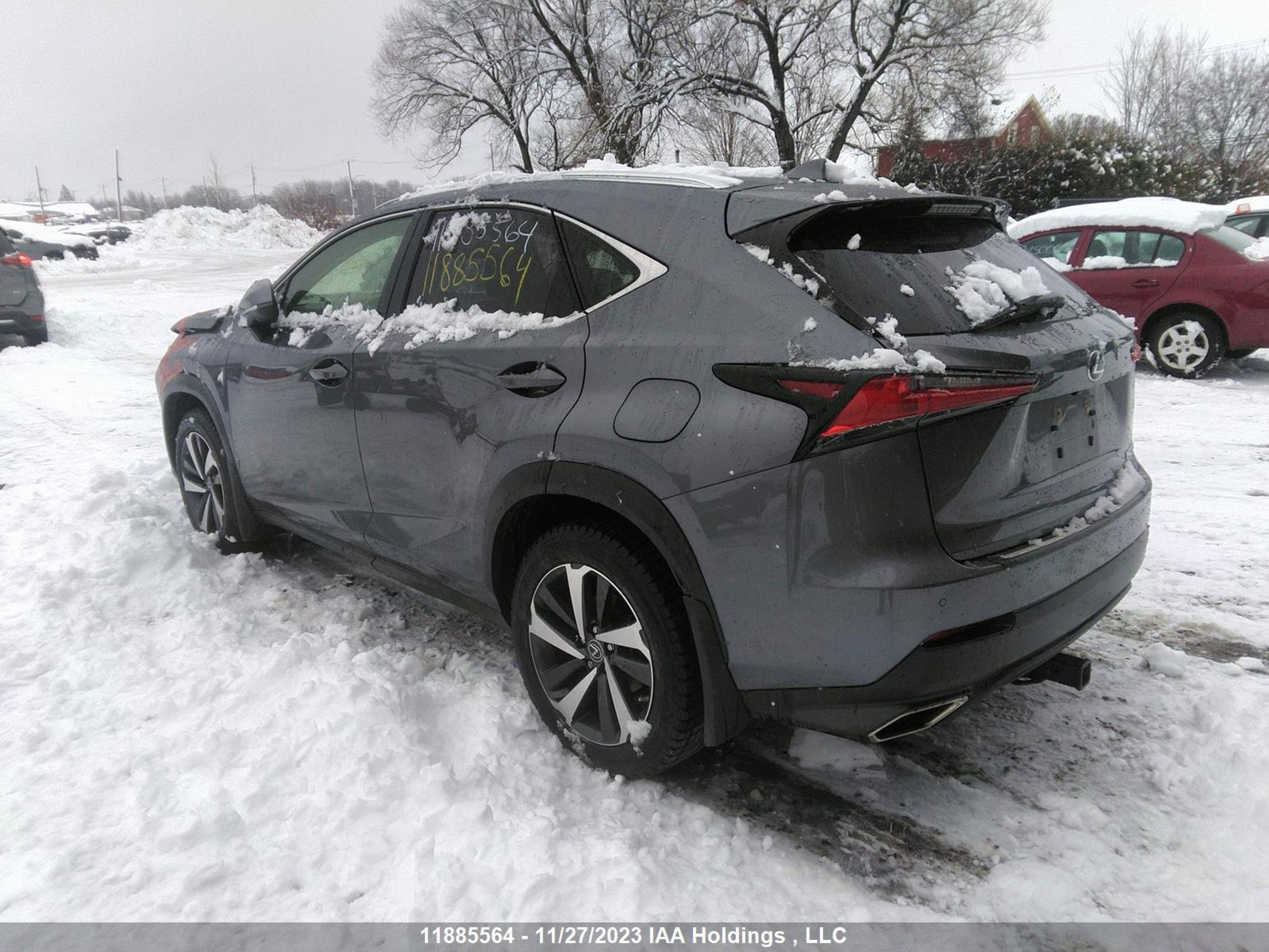 Photo 2 VIN: JTJBARBZ9K2214754 - LEXUS NX 