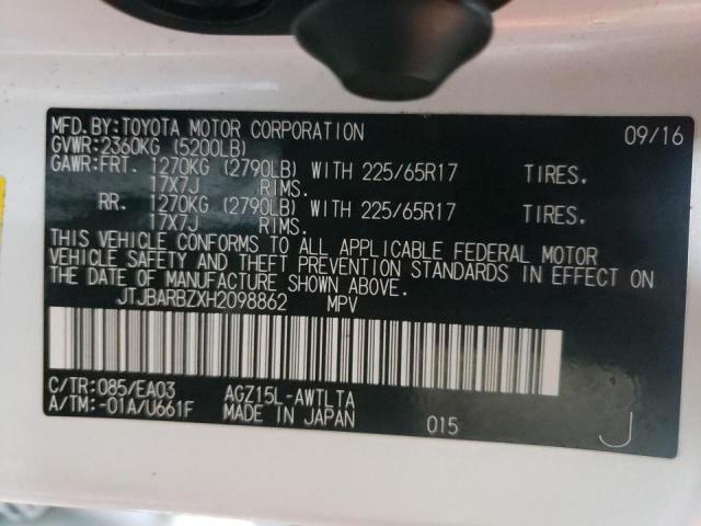 Photo 9 VIN: JTJBARBZXH2098862 - LEXUS NX 200T BA 