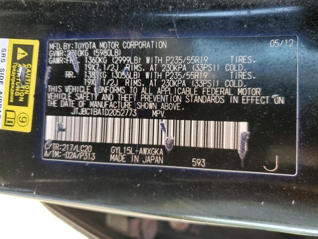 Photo 12 VIN: JTJBC1BA1D2052773 - LEXUS RX450 