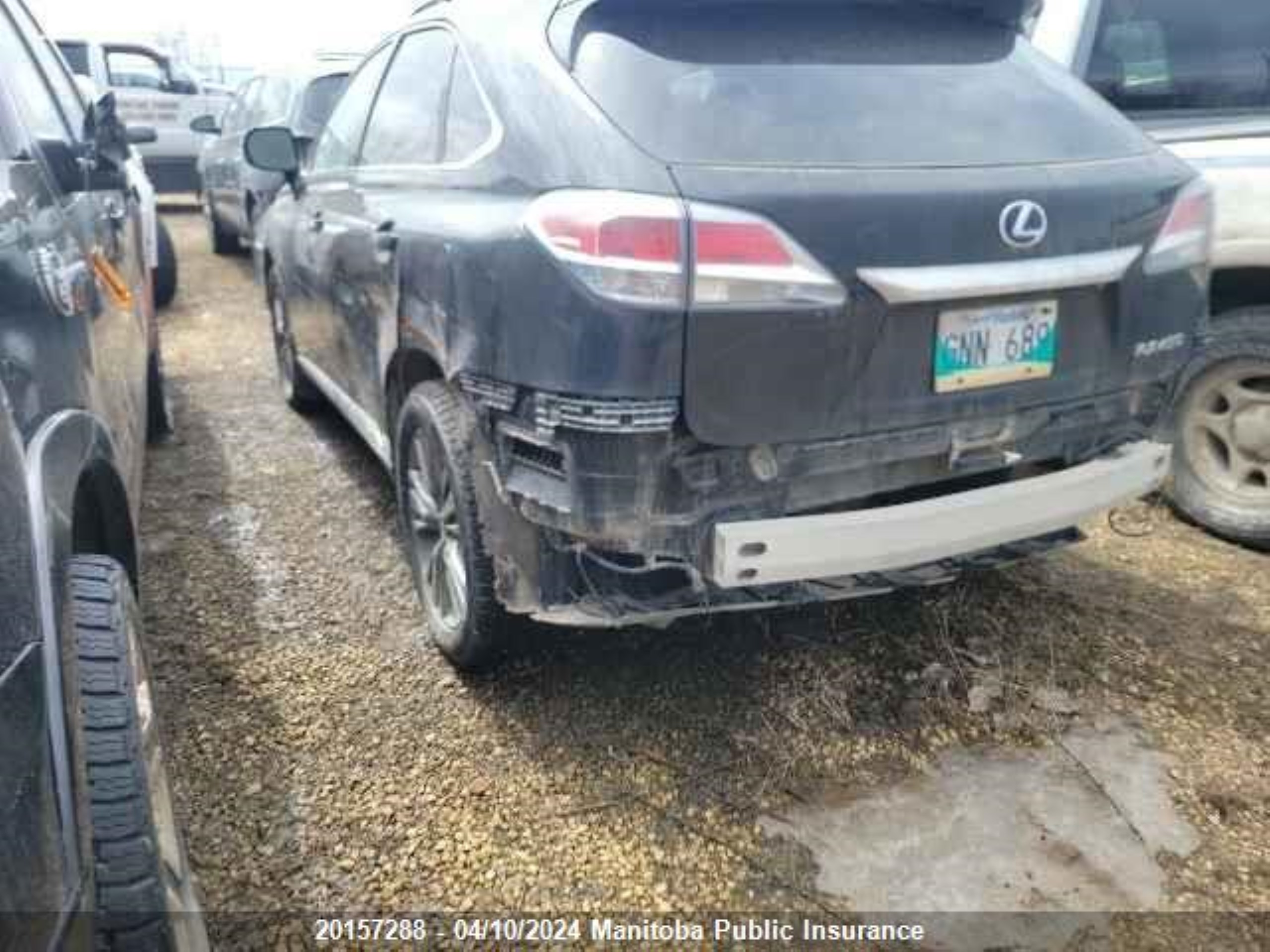 Photo 2 VIN: JTJBC1BA4D2054355 - LEXUS RX 