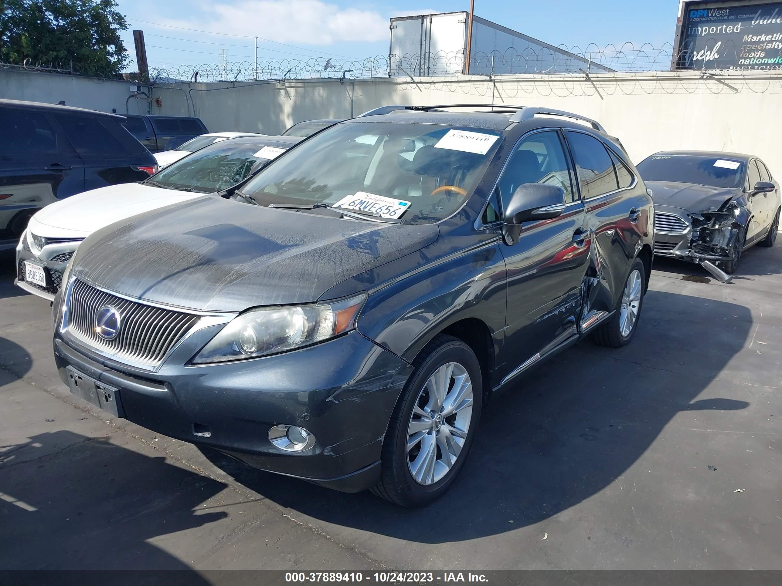 Photo 1 VIN: JTJBC1BA8A2411693 - LEXUS RX 