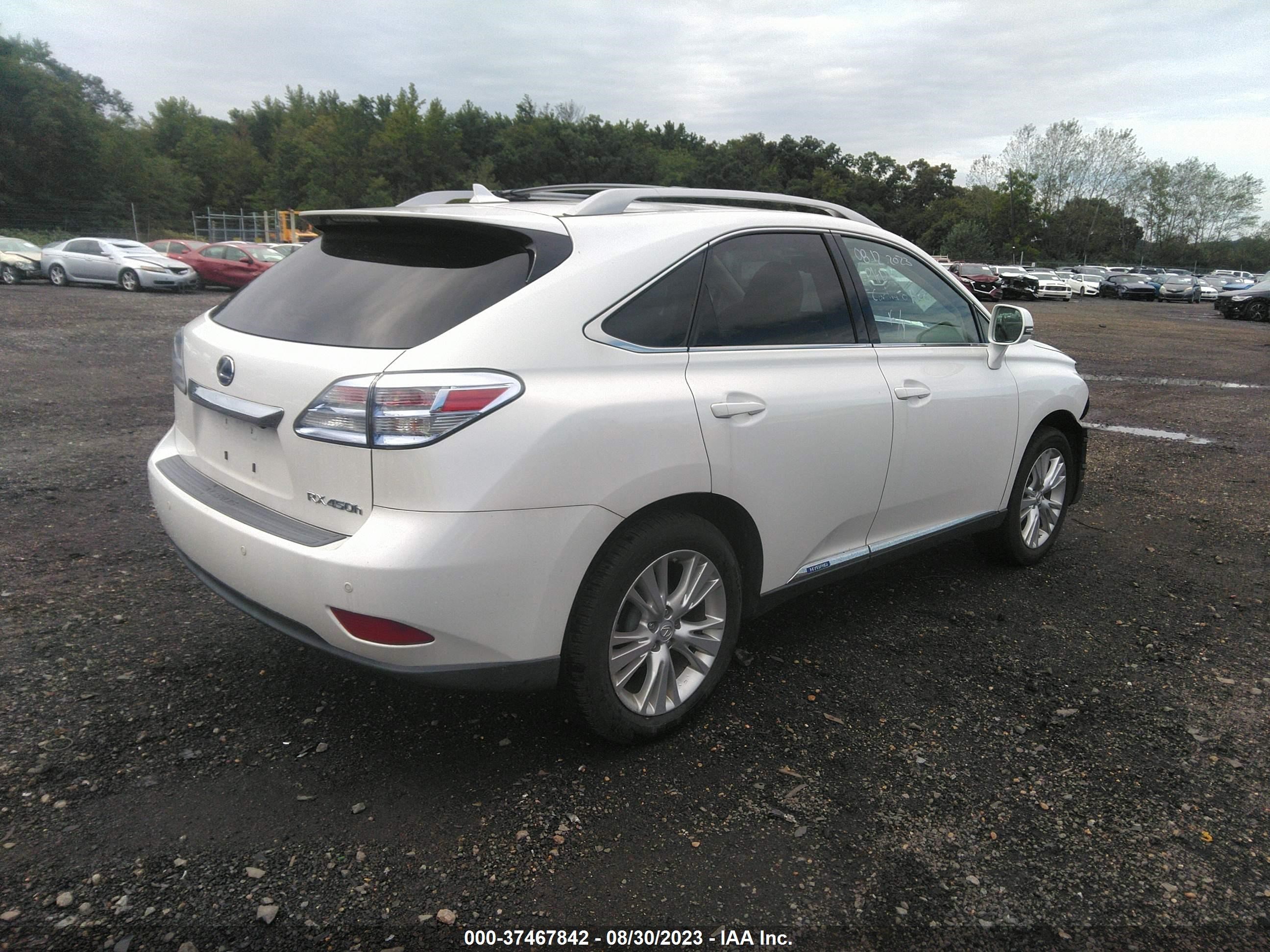 Photo 3 VIN: JTJBC1BA8C2432546 - LEXUS RX 