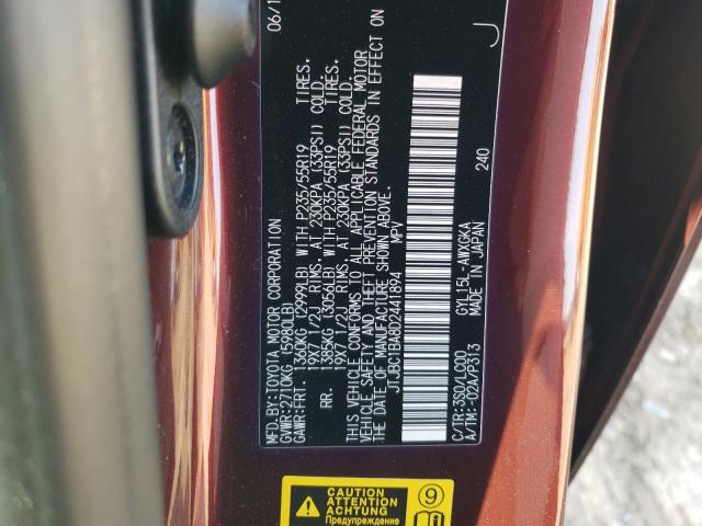 Photo 12 VIN: JTJBC1BA8D2441894 - LEXUS RX 450 