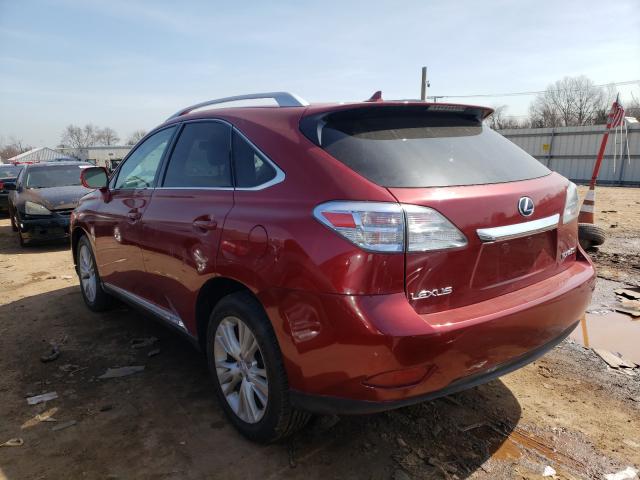 Photo 2 VIN: JTJBC1BA9B2043302 - LEXUS RX 450 