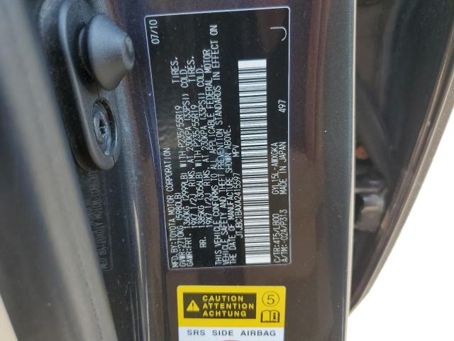 Photo 12 VIN: JTJBC1BAXA2415597 - LEXUS RX450 