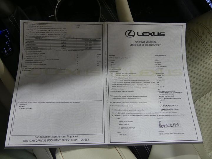 Photo 14 VIN: JTJBGMCA302057424 - LEXUS RX 450H 