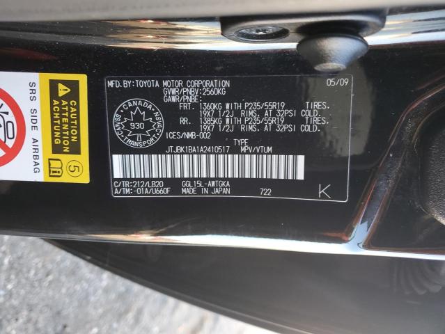 Photo 12 VIN: JTJBK1BA1A2410517 - LEXUS RX350 