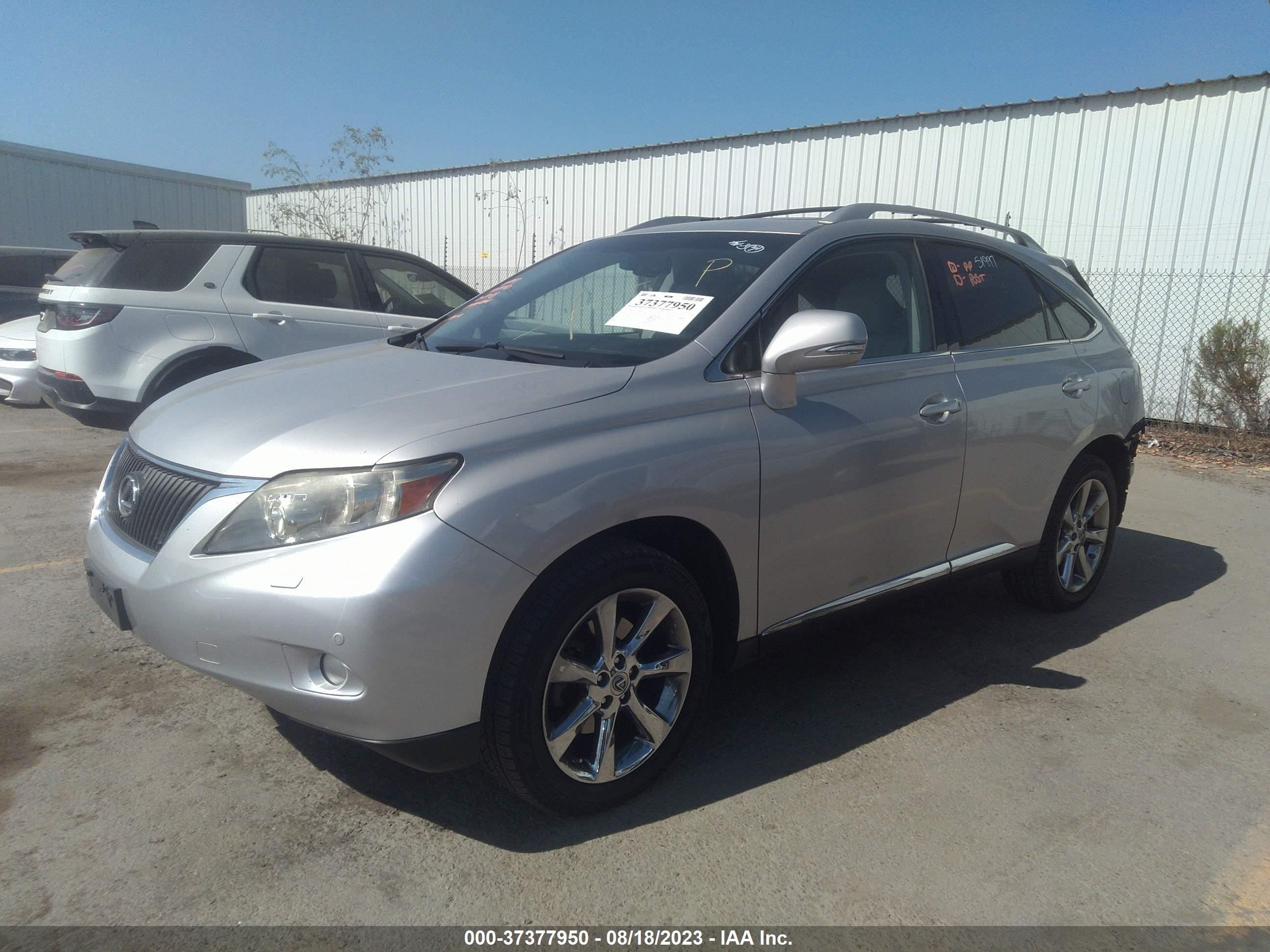 Photo 1 VIN: JTJBK1BA7A2006489 - LEXUS RX 