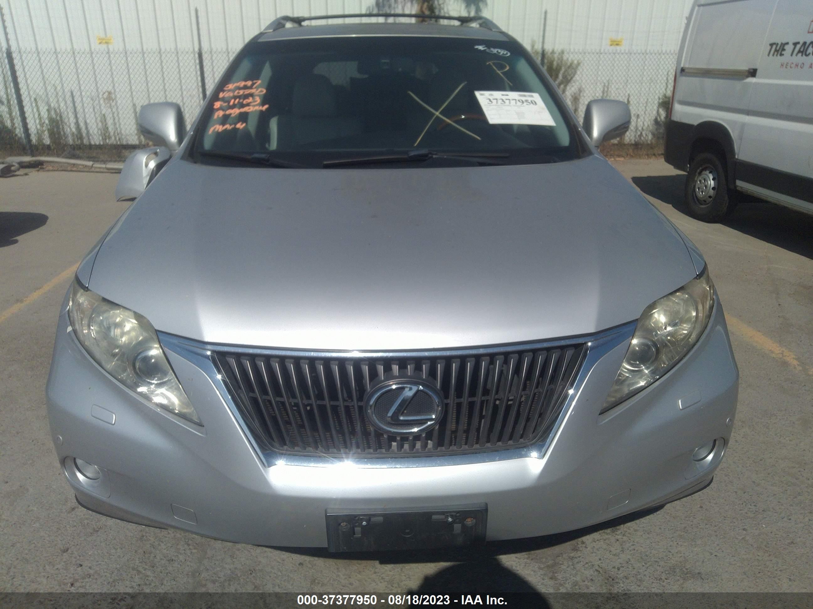 Photo 12 VIN: JTJBK1BA7A2006489 - LEXUS RX 