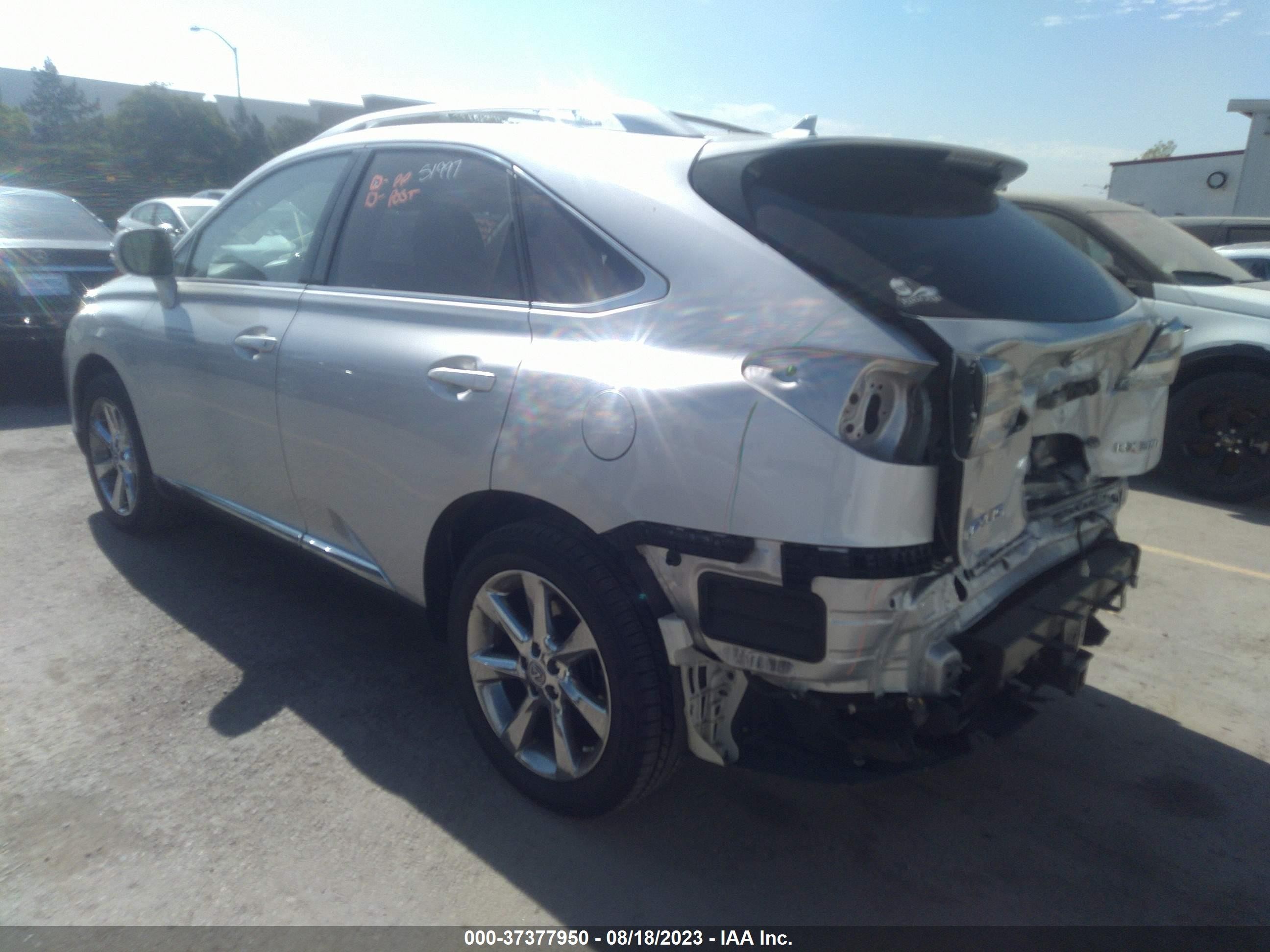 Photo 2 VIN: JTJBK1BA7A2006489 - LEXUS RX 