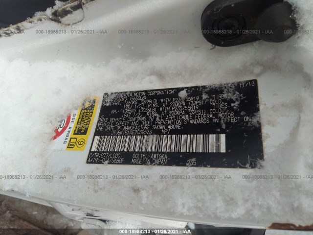 Photo 8 VIN: JTJBK1BAXE2039573 - LEXUS RX 350 