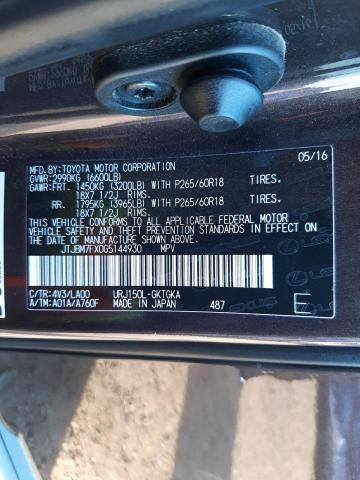 Photo 9 VIN: JTJBM7FX0G5144930 - LEXUS GX 460 