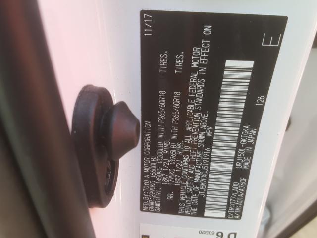 Photo 9 VIN: JTJBM7FX0J5191916 - LEXUS GX 460 