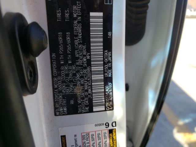 Photo 9 VIN: JTJBM7FX0J5200985 - LEXUS GX 460 