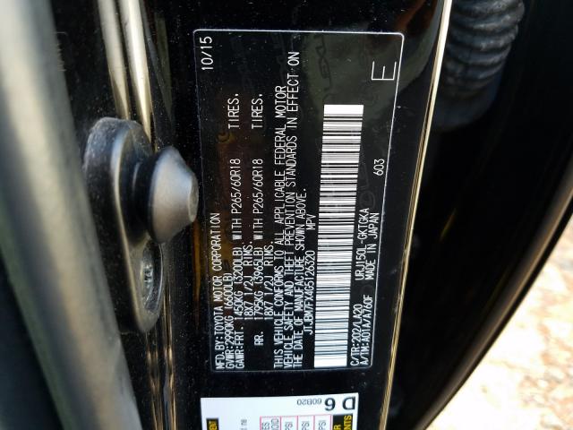 Photo 9 VIN: JTJBM7FX4G5126320 - LEXUS GX 460 