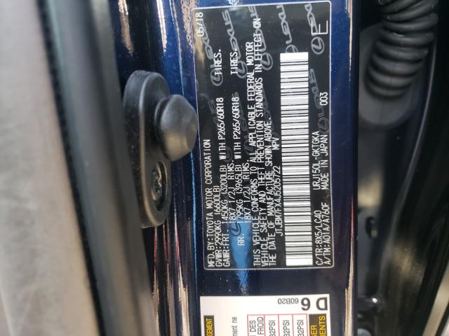 Photo 9 VIN: JTJBM7FX4J5205722 - LEXUS GX 460 