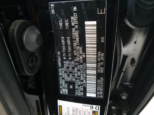 Photo 9 VIN: JTJBM7FX6K5215606 - LEXUS GX 460 