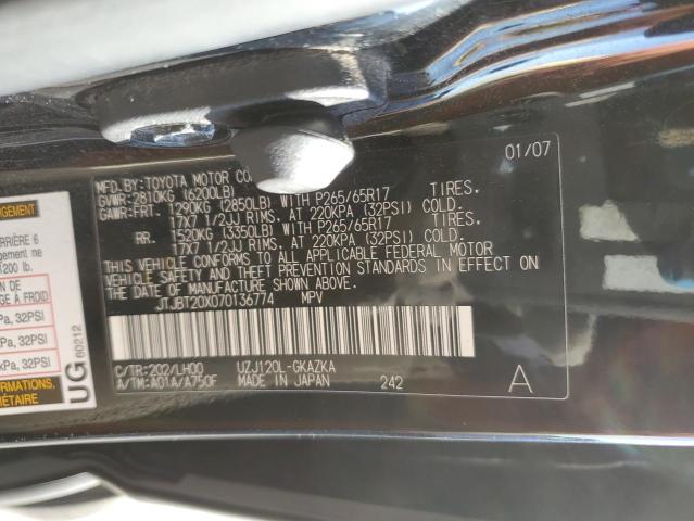 Photo 12 VIN: JTJBT20X070136774 - LEXUS GX 470 