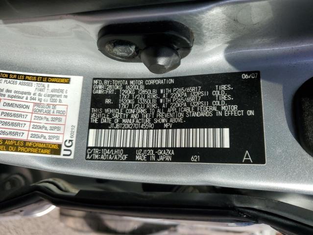 Photo 12 VIN: JTJBT20X270145590 - LEXUS GX 470 