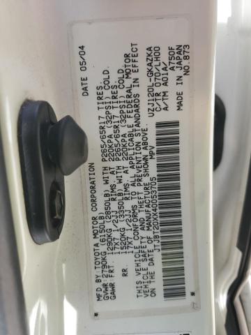 Photo 12 VIN: JTJBT20XX40053705 - LEXUS GX 470 