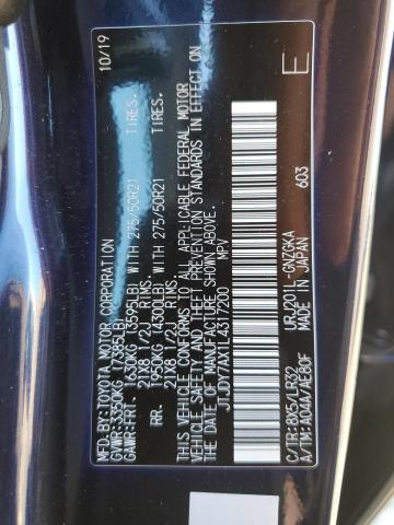 Photo 13 VIN: JTJDY7AX1L4317200 - LEXUS LX570 