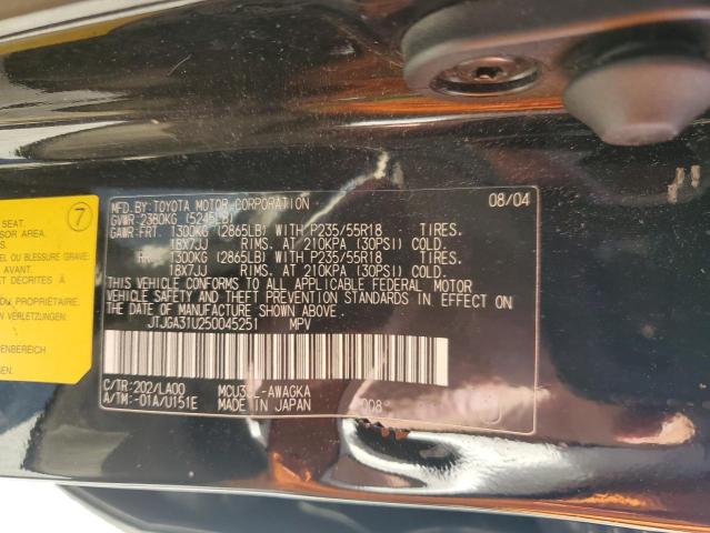 Photo 12 VIN: JTJGA31U250045251 - LEXUS RX330 