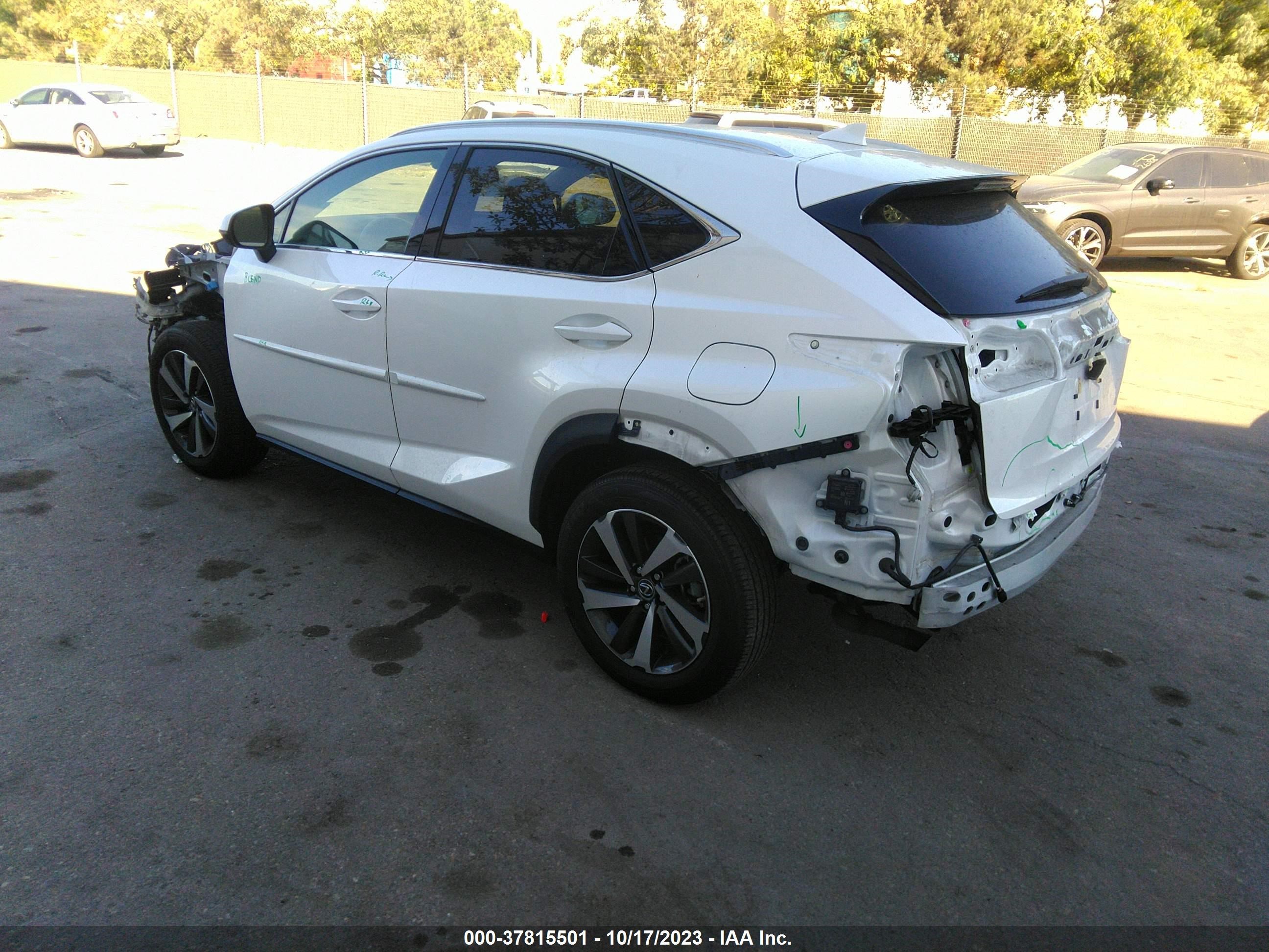 Photo 2 VIN: JTJGARBZXL2174322 - LEXUS NX 