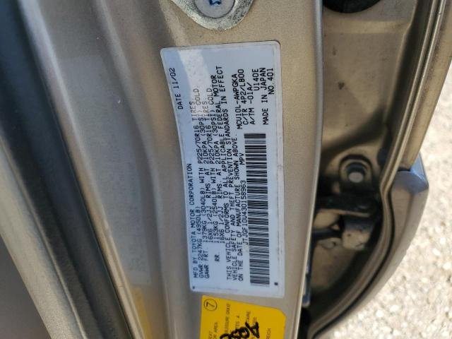 Photo 13 VIN: JTJGF10U430158963 - LEXUS RX 300 